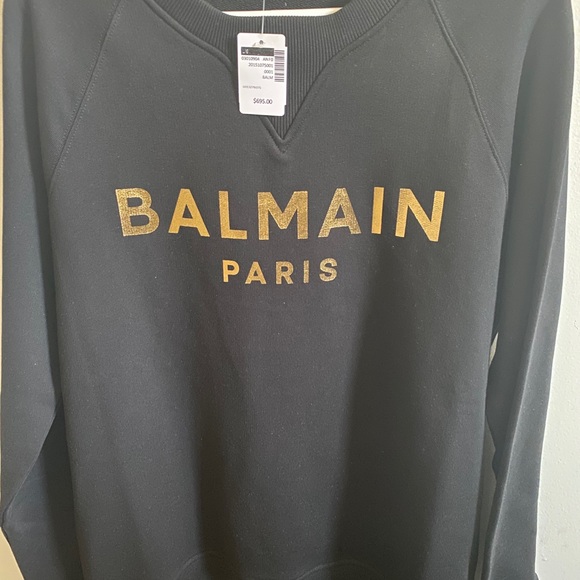 Balmain crew neck sweatshirt - Picture 2 of 4